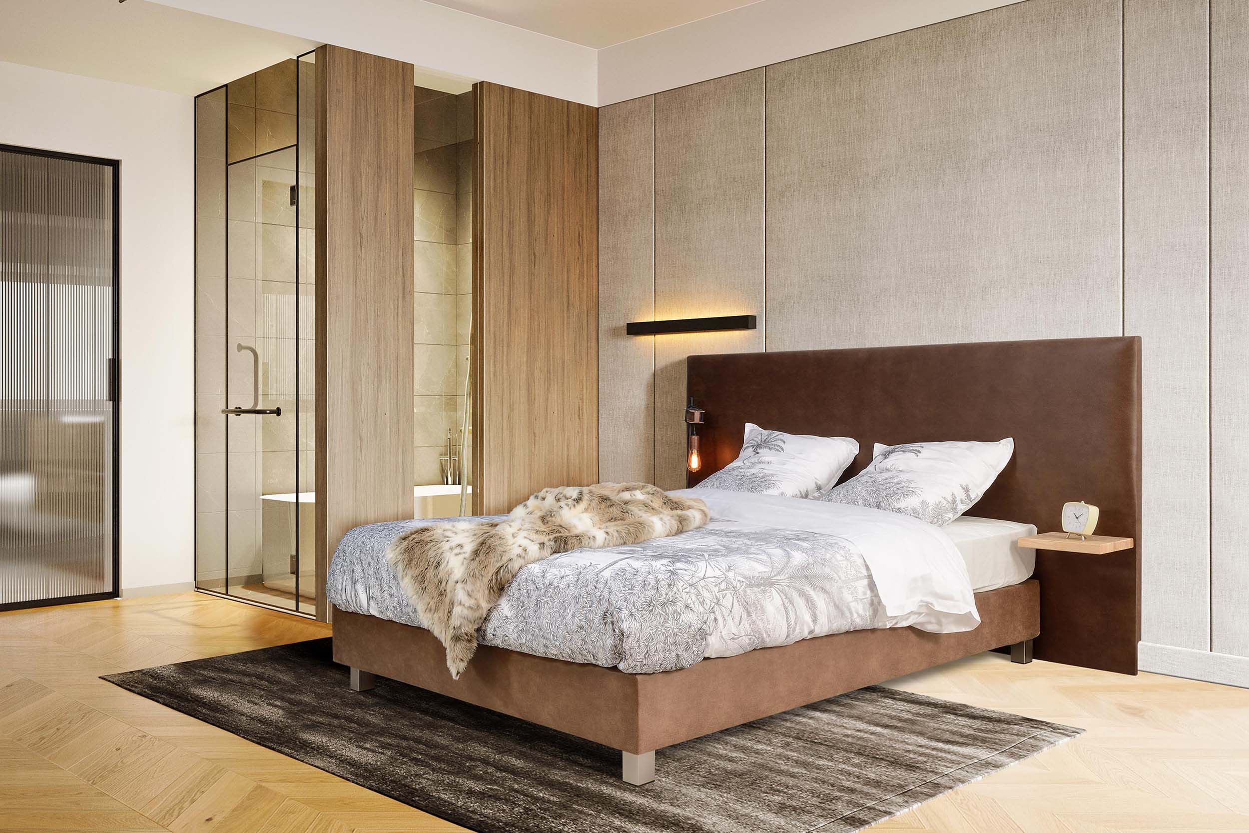 tete de lit alienor cuir